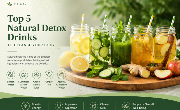 Top 5 Natural Detox Drinks to Cleanse Your Body